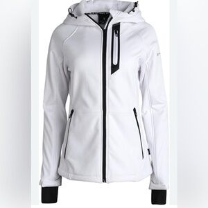Spyder Women's White Ski Jacket Size M NWT
